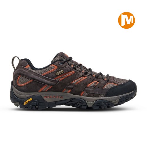 Merrell Moab 2 Waterproof Wanderschuhe Herren DunkelBraun [DE-LXQBU]